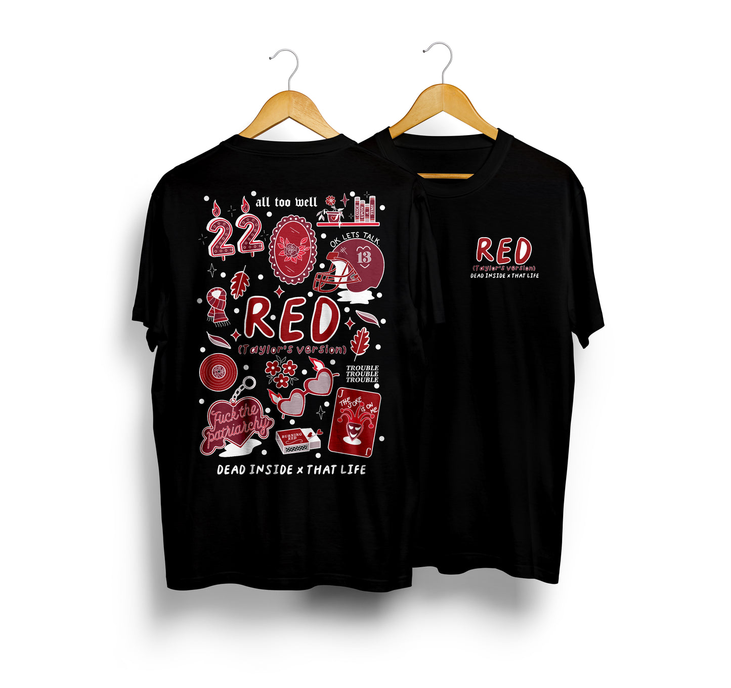 Red (Taylor's Version) Black Tee