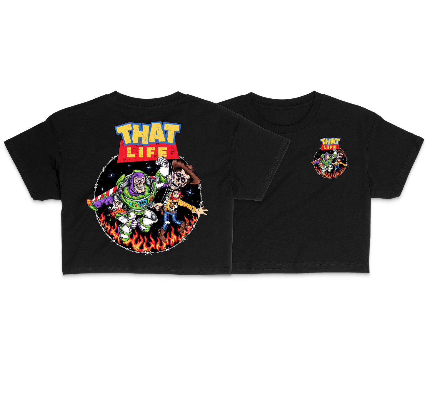 Toy Life Crop Tee