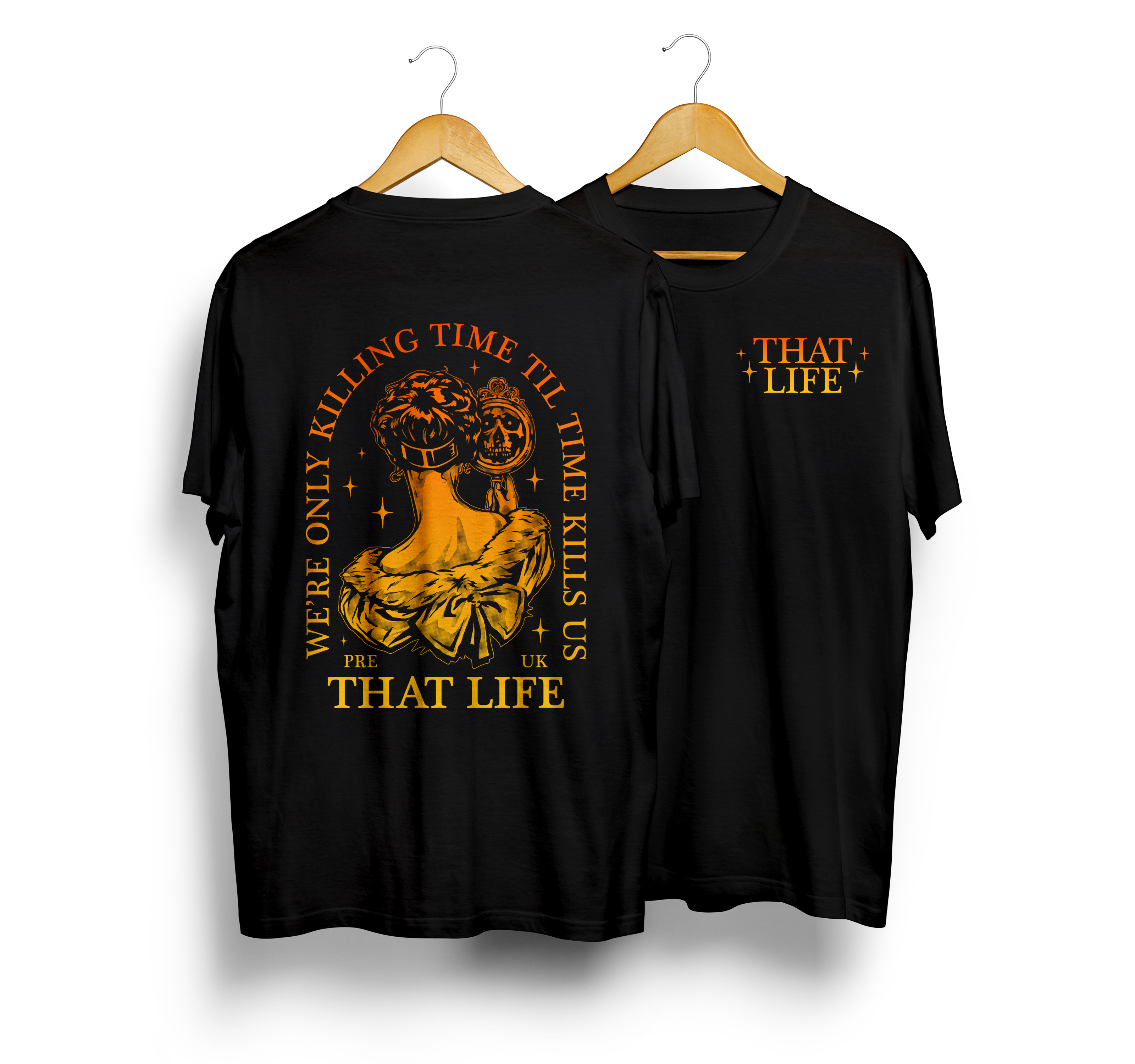 Alternative Killing Time Black Tee