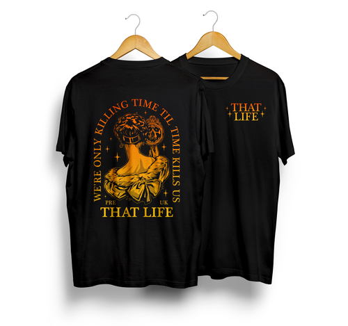 Alternative Killing Time Black Tee