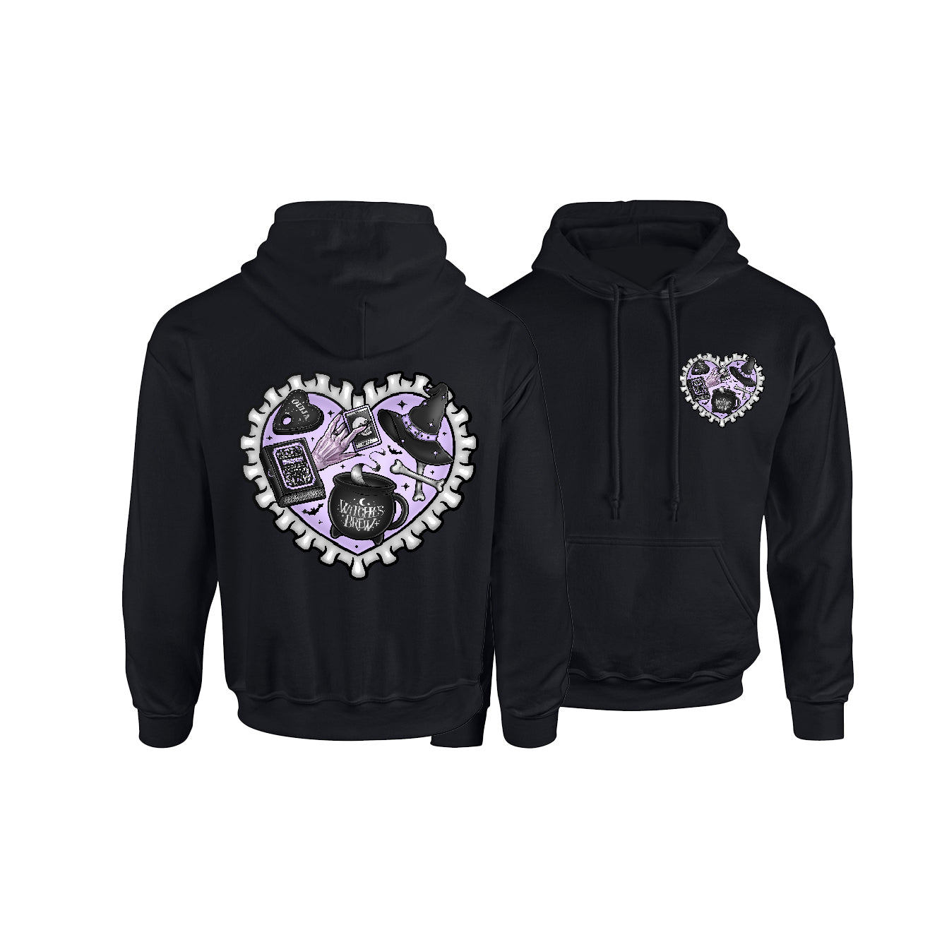 Bad Witch black hoodie