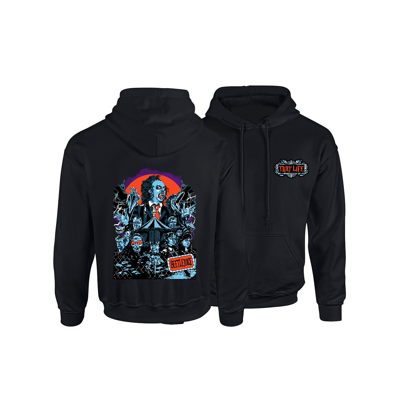 Beetlejuice Black Hoodie