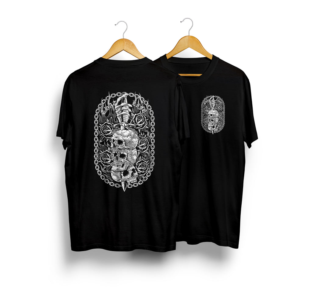 Chained Souls Black Tee