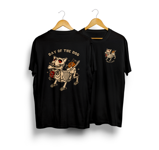 Day of the Dog Black Tee