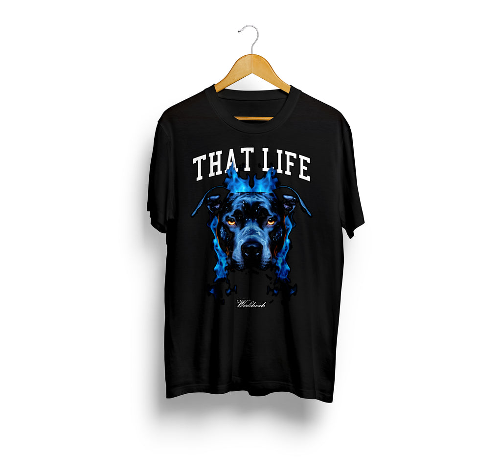 Hades Front Black Tee