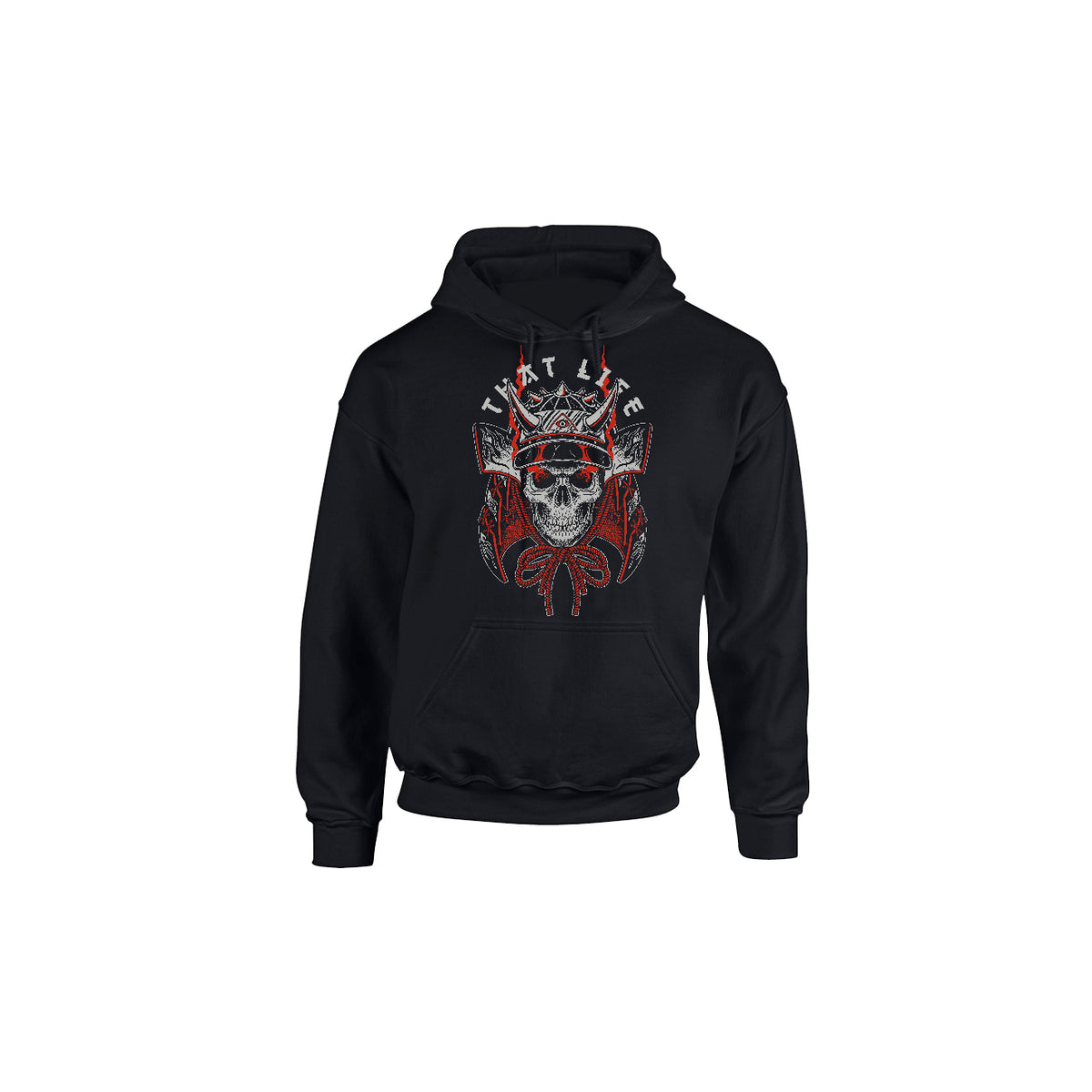 Hellbound Ronin black hoodie