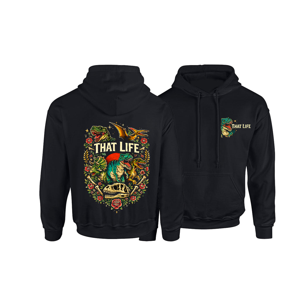 Jurassic black hoodie