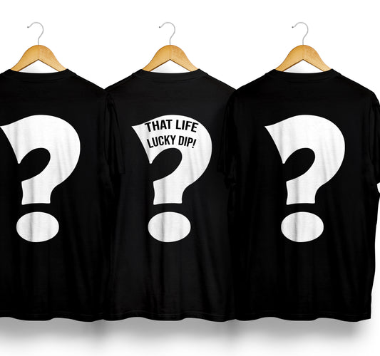 3 Lucky Dip Black Tees