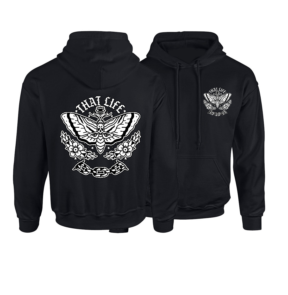 Metamorphosis Black Hoodie