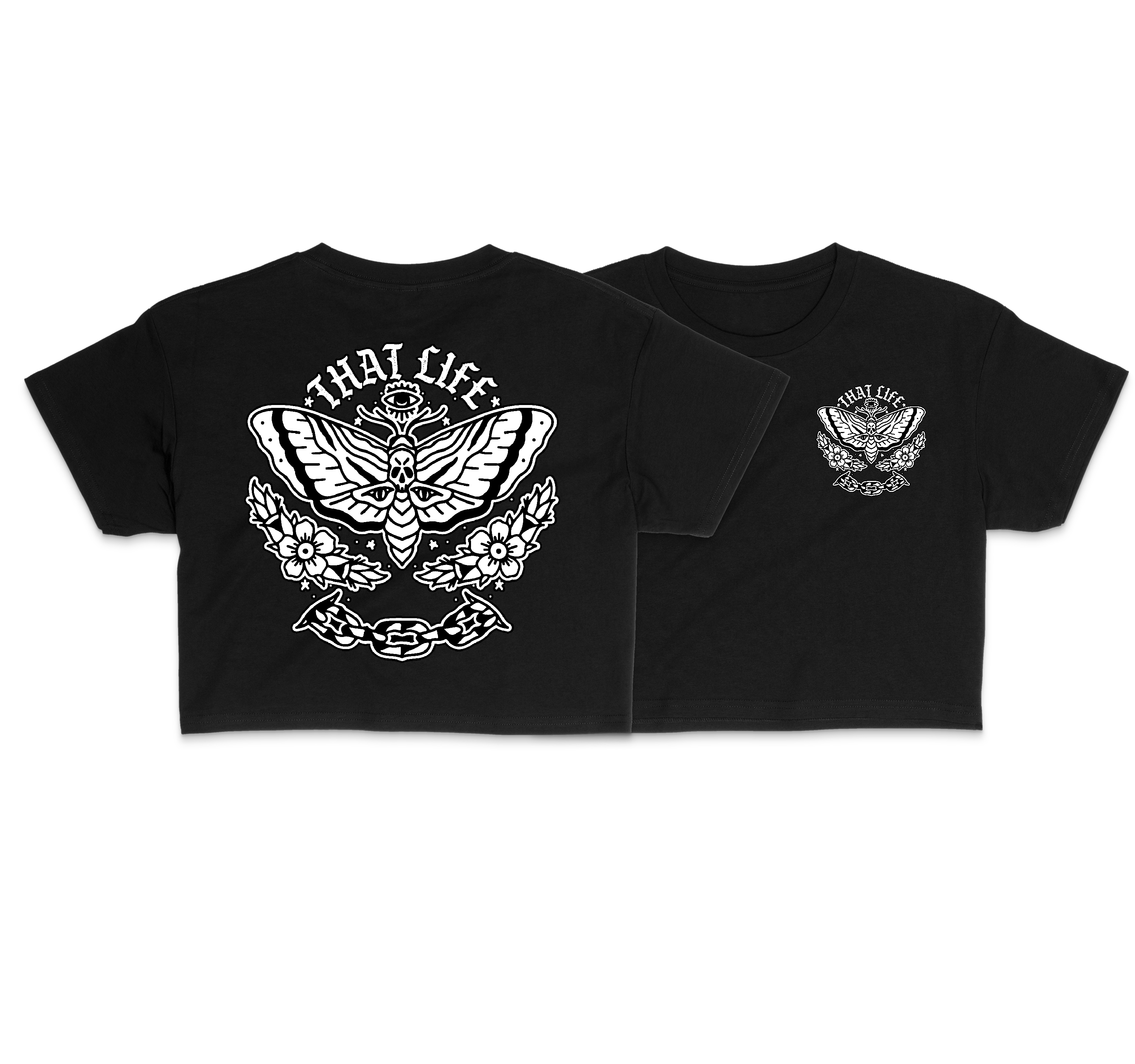 Metamorphosis Crop Tee