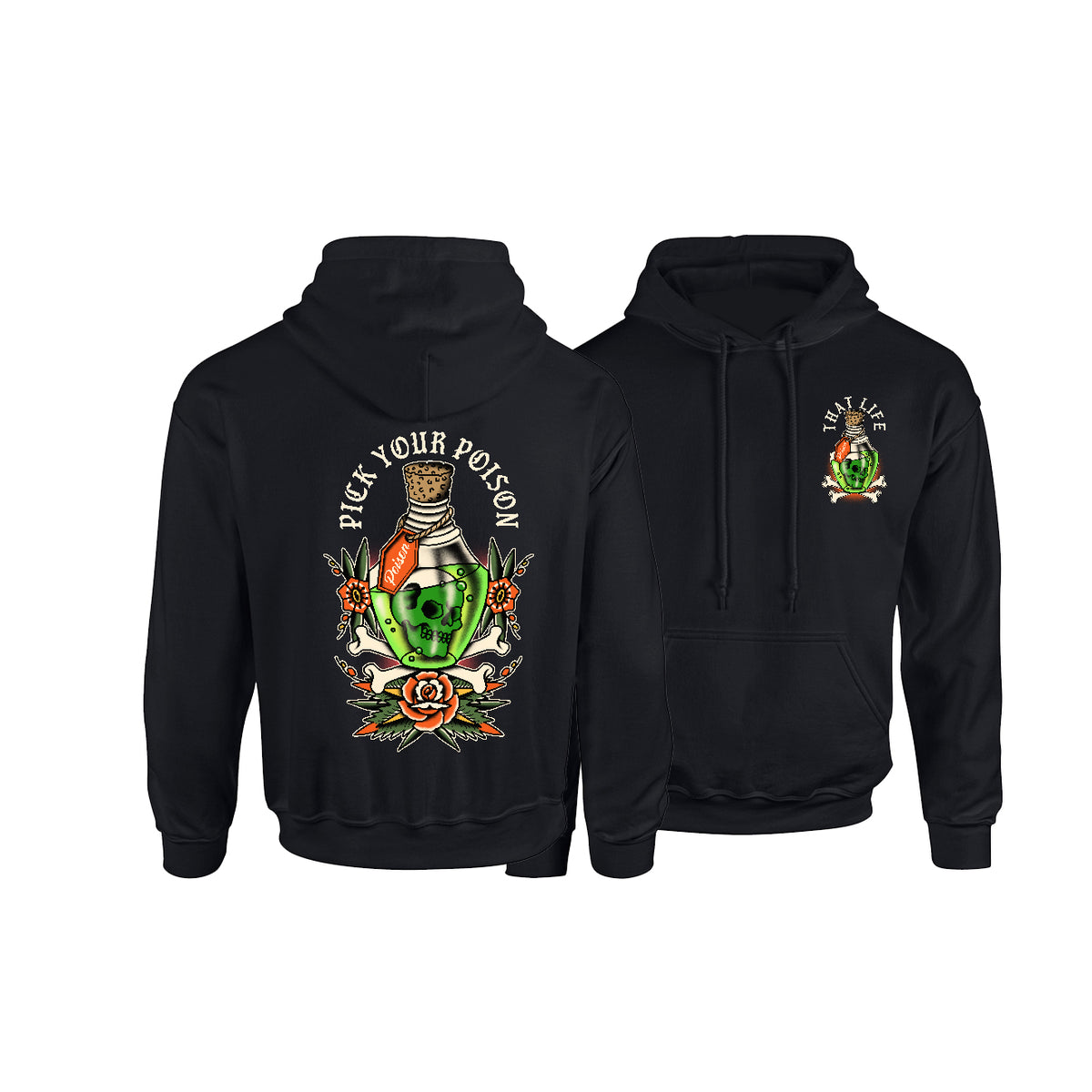 Dead Ringer black hoodie