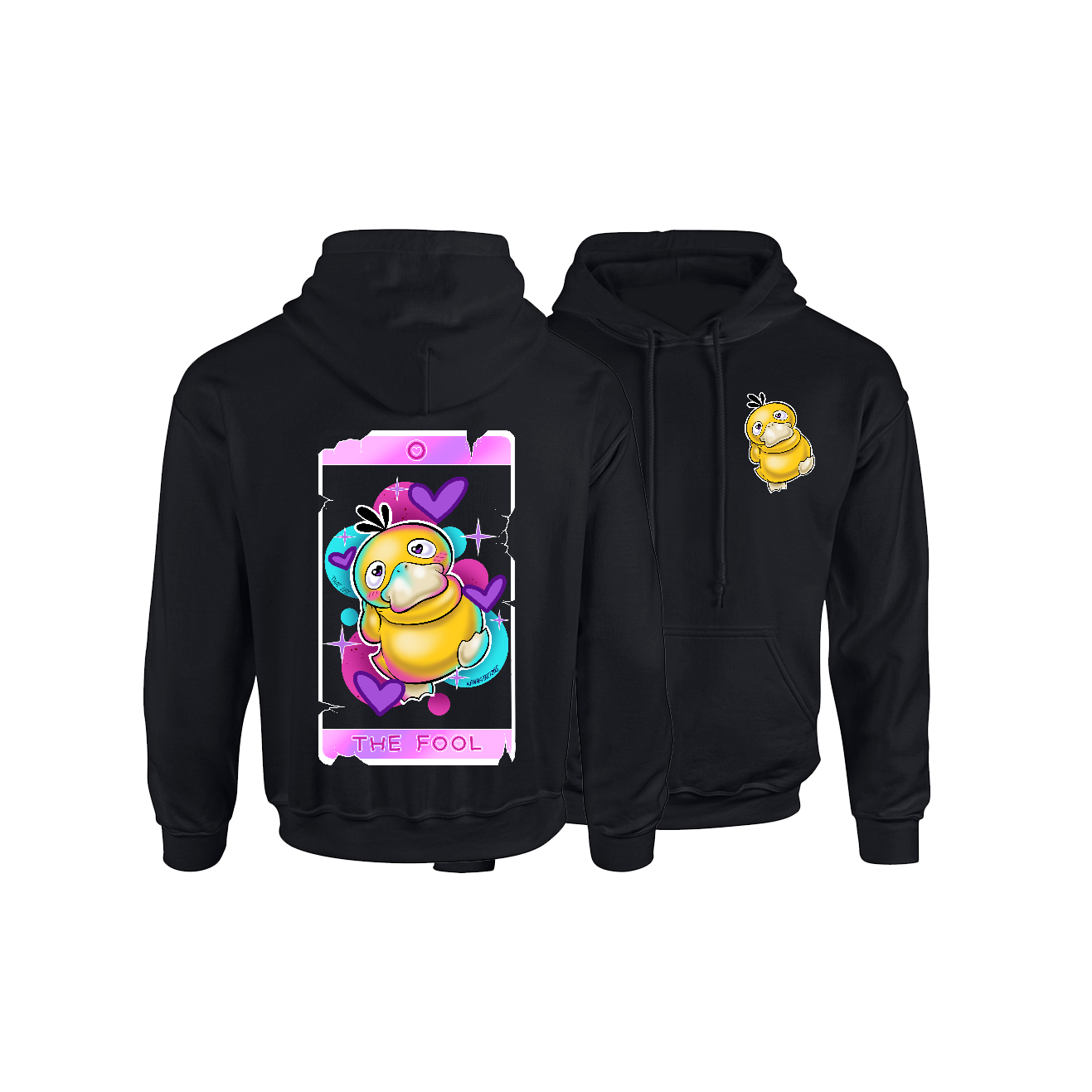 The Fool Black Hoodie