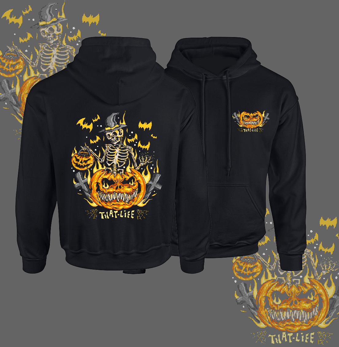 Pumpkin King Black Hoodie