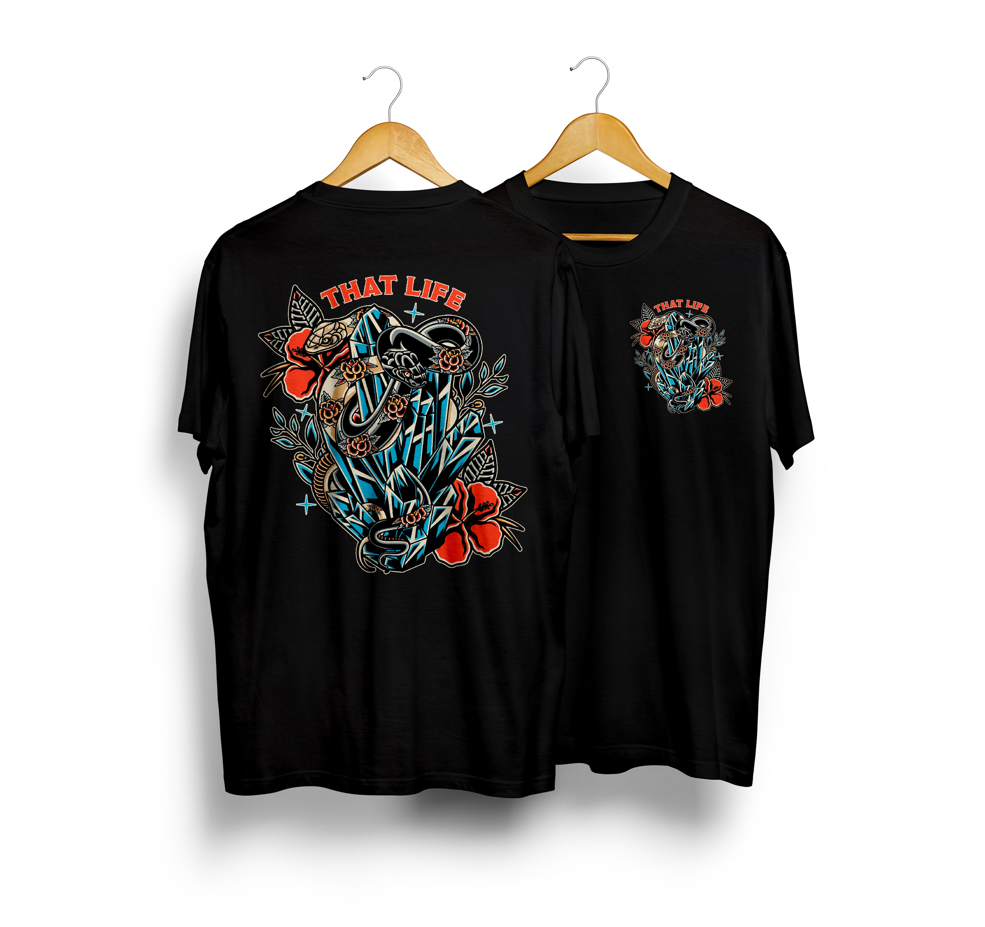 Serpentinite Black Tee