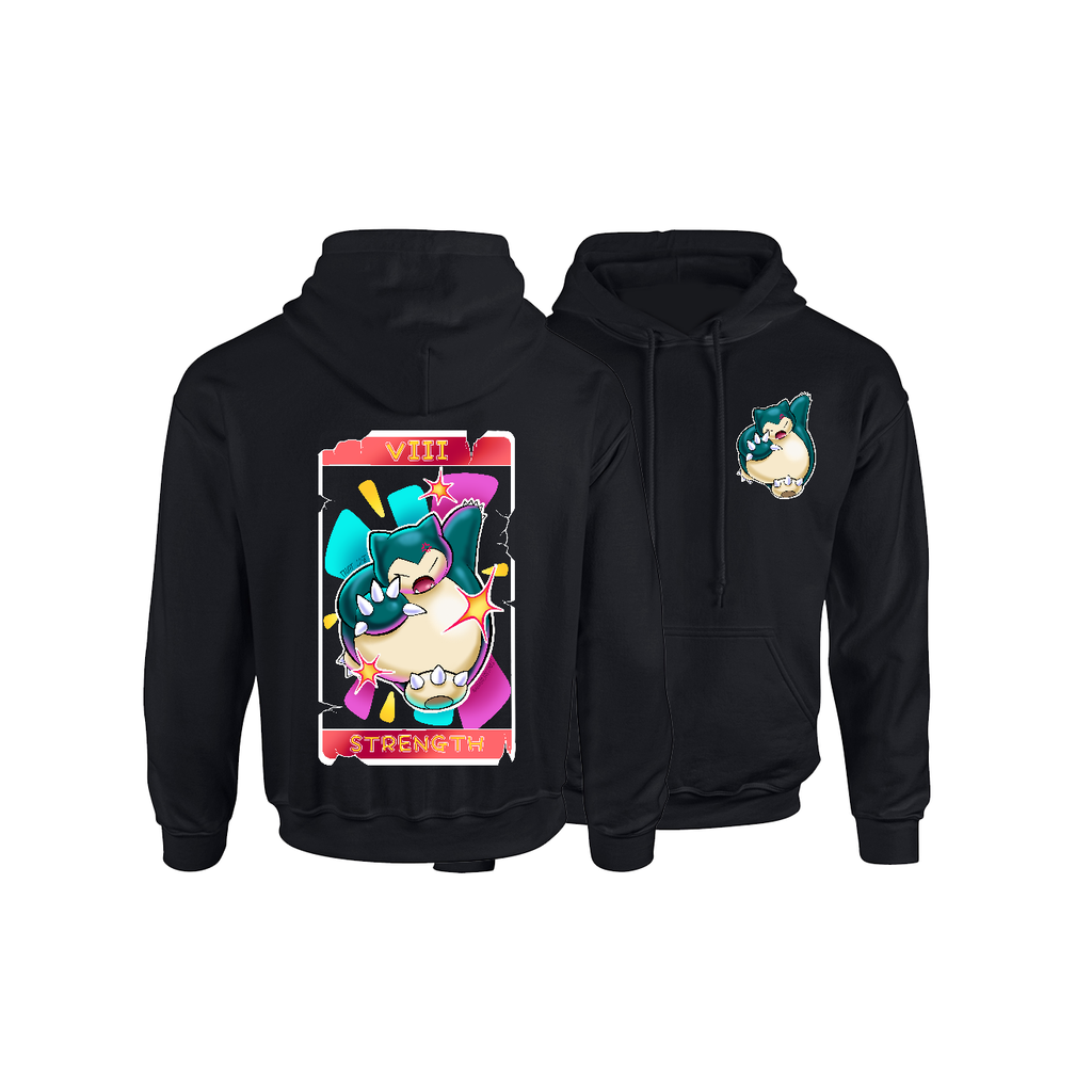Strength Black Hoodie