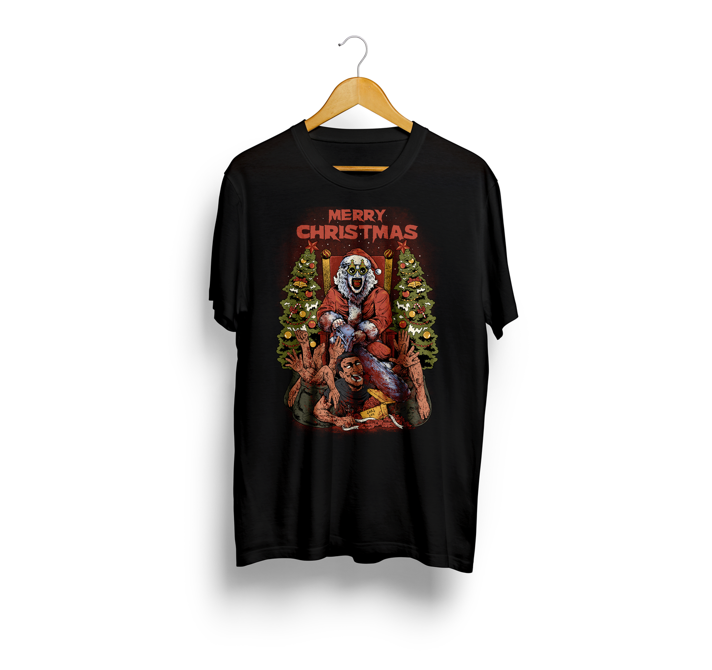 Terrifier Christmas Black Tee