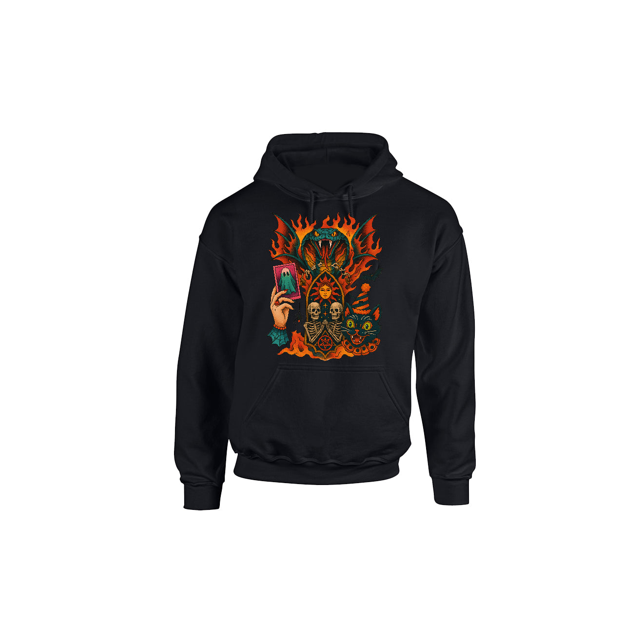 The Unknown Black Hoodie
