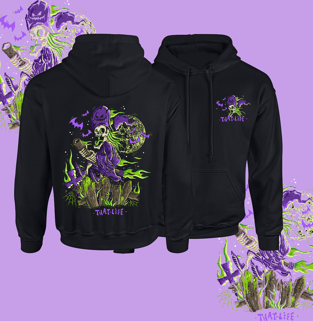 Witchin Black Hoodie