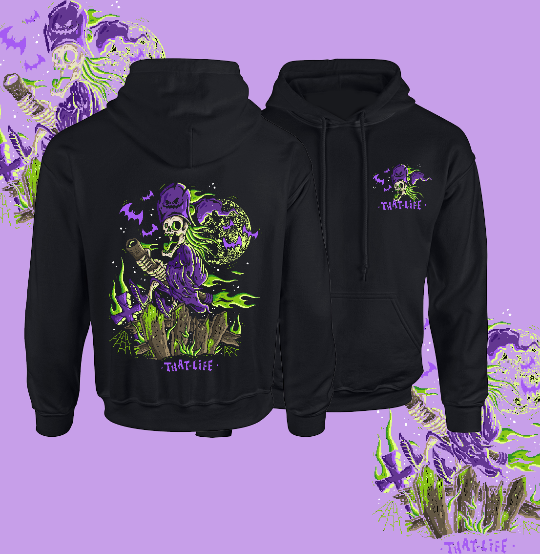 Witchin Black Hoodie