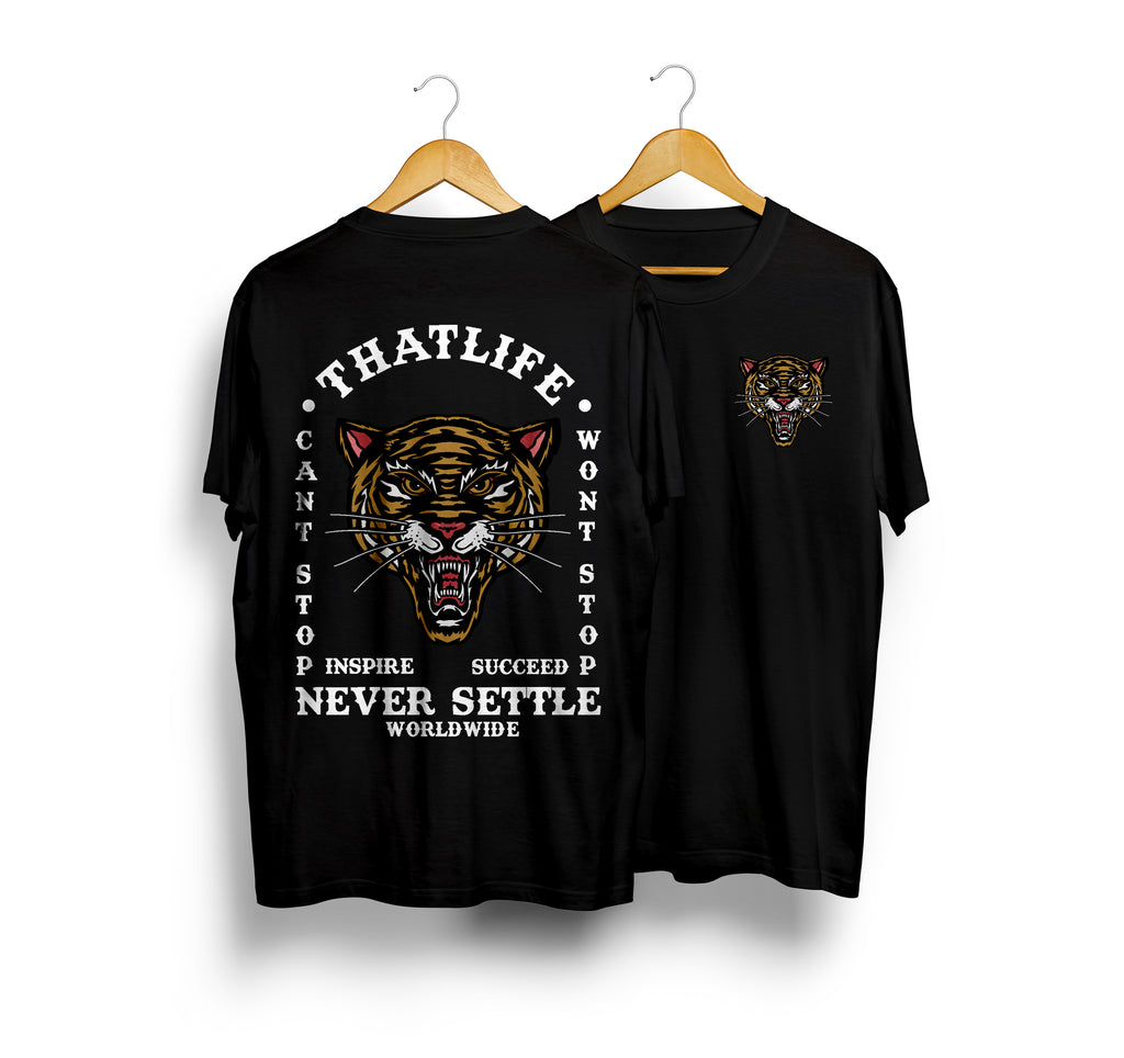 Can't Stop Won't Stop Black Tee