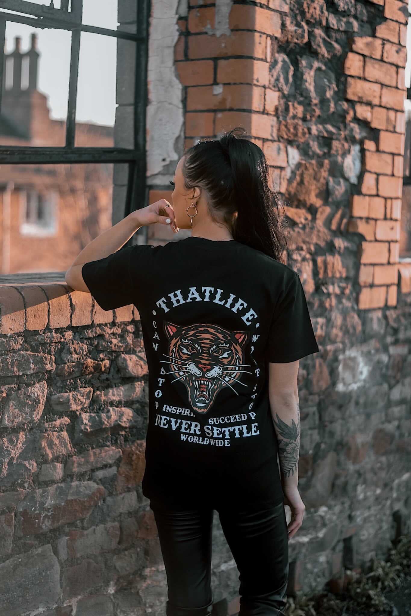 Can't Stop Won't Stop Black Tee