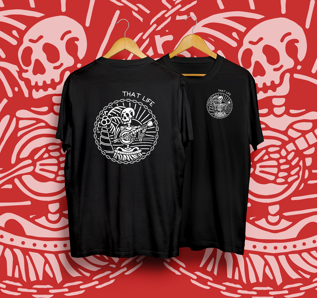 Aloha Black Tee