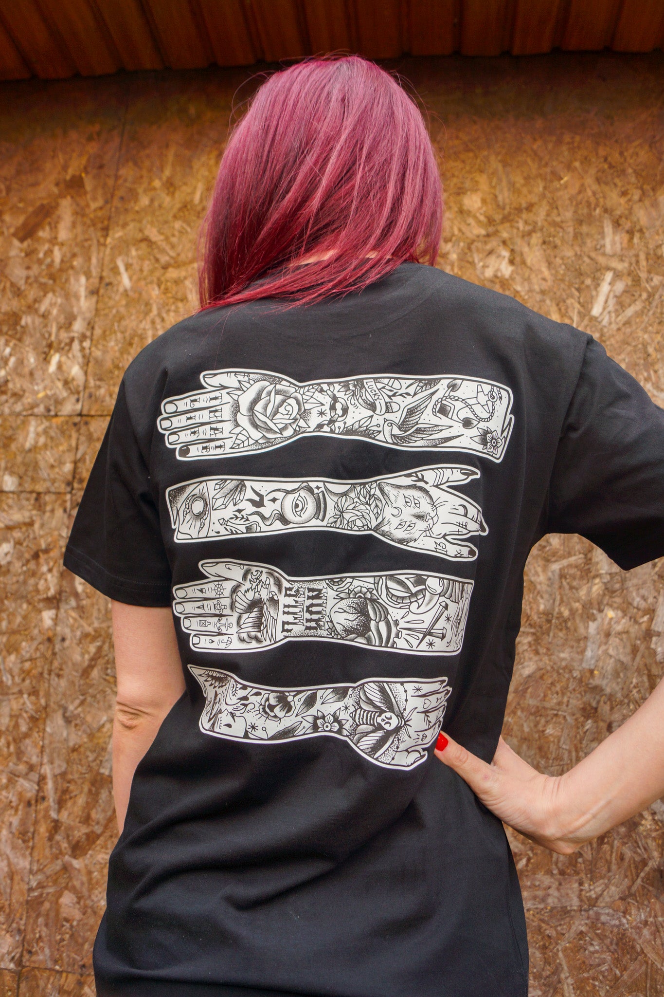 Inked 4 Life Black Tee