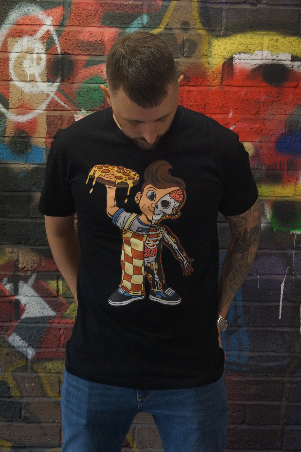 Dough Boy Black Tee