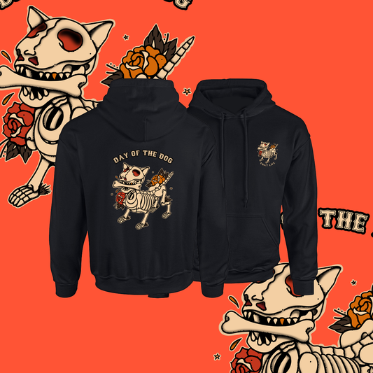 Day of the Dog Black Hoodie