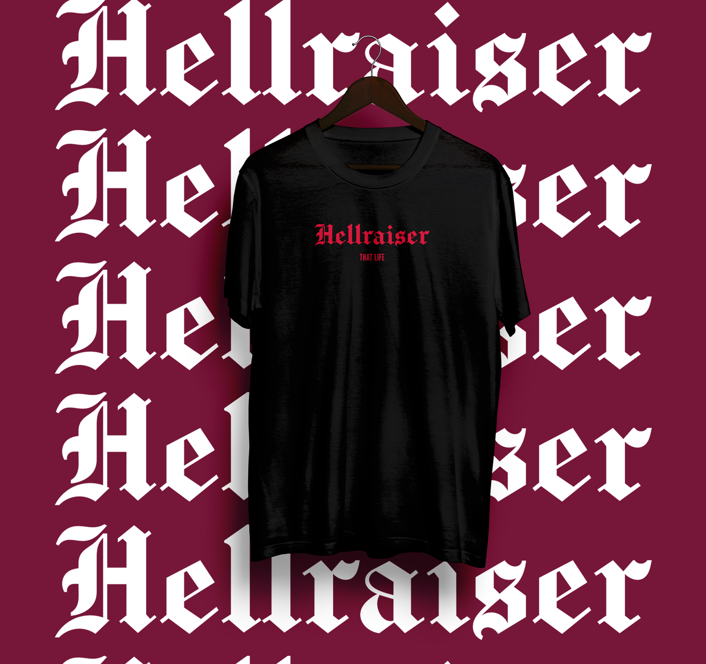 Hellraiser Tee Red Print