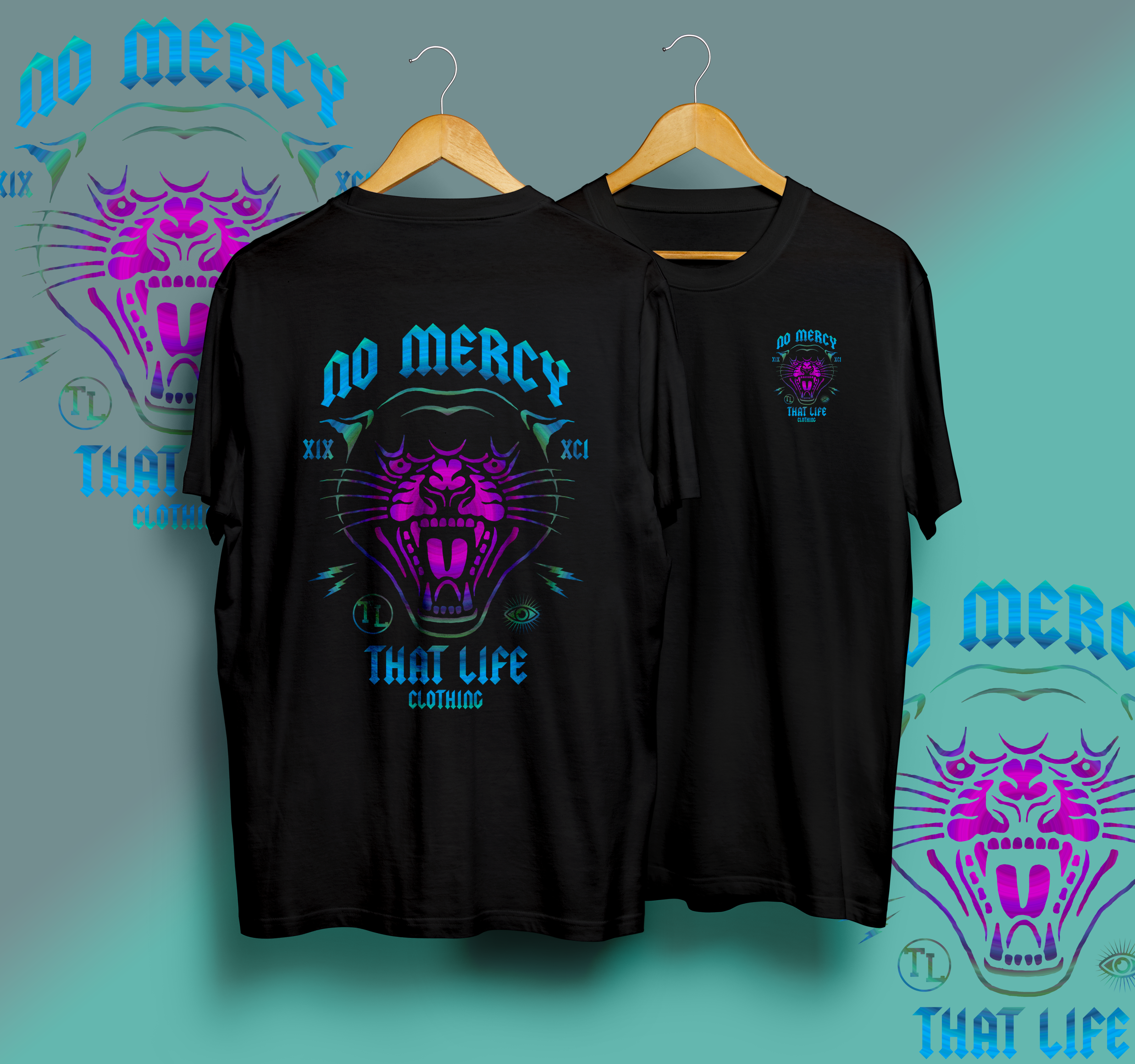 Alternative No Mercy Black Tee
