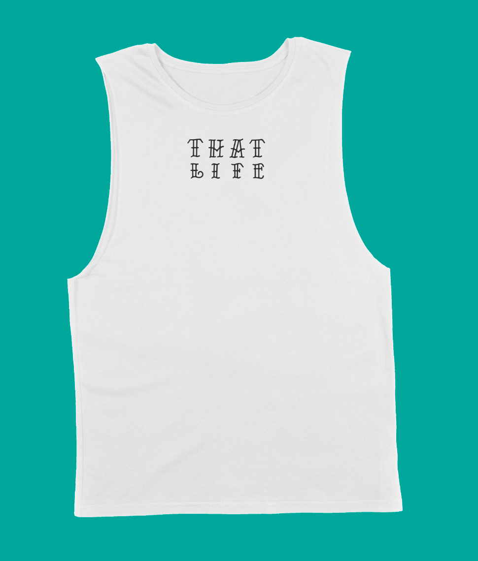 Inked 4 Life White Vest
