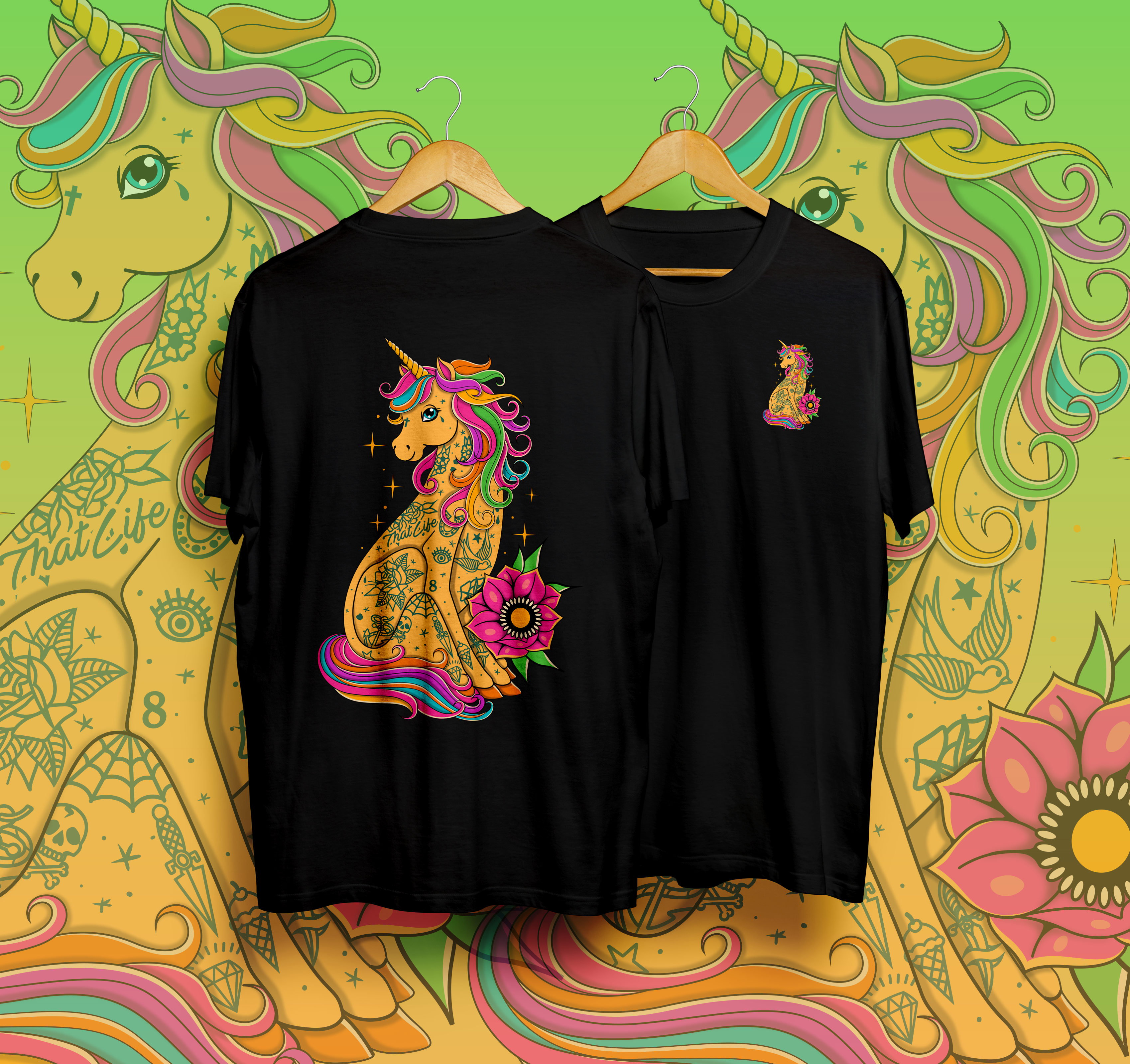 InkCredible Pony Unicorn Tee
